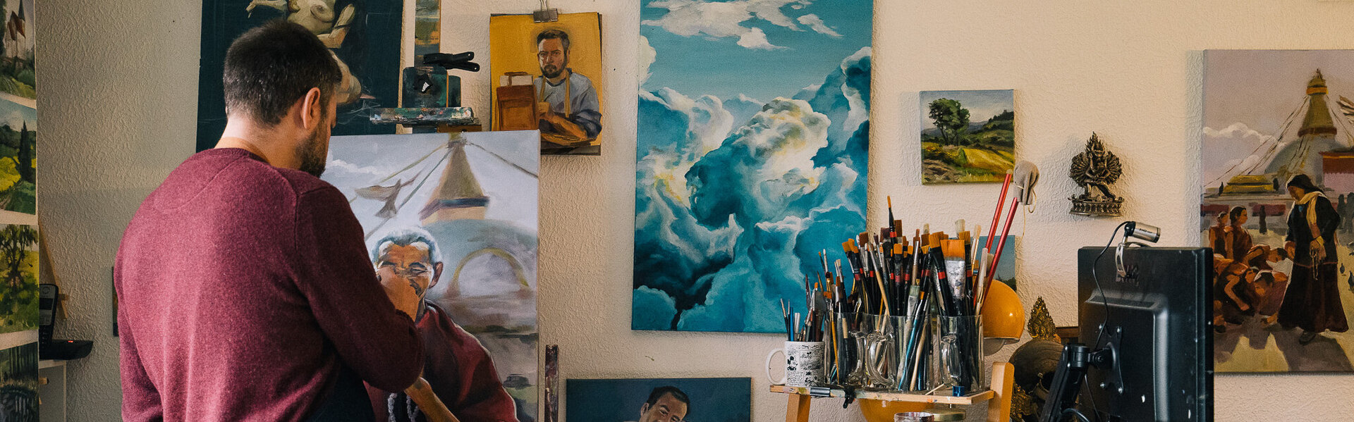 Axel Jung zeitgenössische (Deutschland) Maler Balthasart