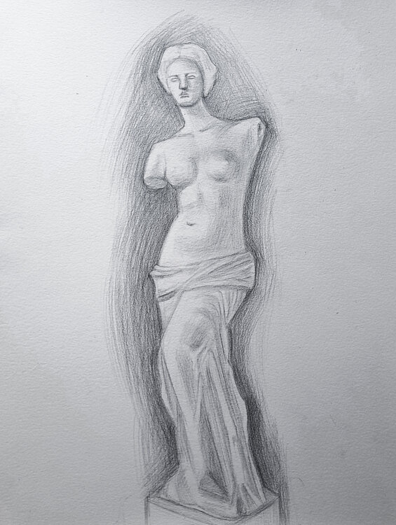 Venus de Milo Oleksandra Lebiedienkova