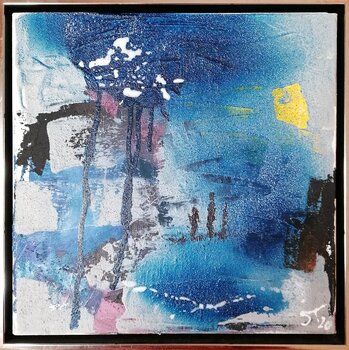 Nächtlicher-Spaziergang im Mondschein Farbmagie Stefanie Taubenheim