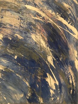 Ondas azul ACRYLART Patricia Armbruster