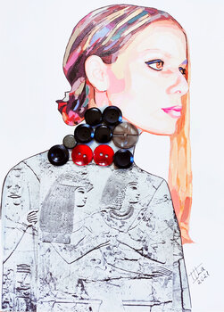 Girl in turtleneck nº3 Zezinha Farrajota