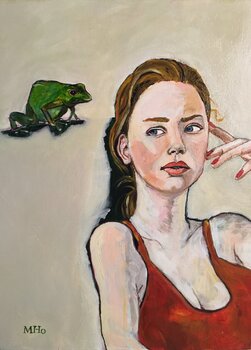 En suspension Muriel Ho Paintings