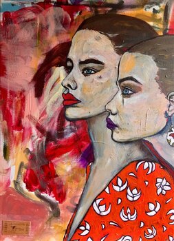 L'attente Muriel Ho Paintings
