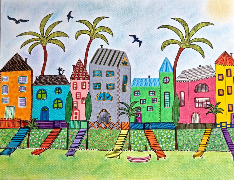 Bord de rivière Sandrine GUÉDET
