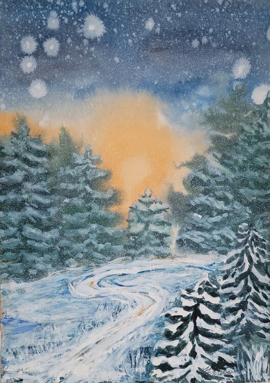 Verzauberte Landschaft Margitta Weber