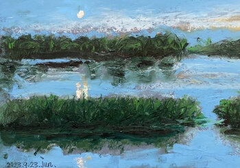 Mondaufgang Yan Jun White