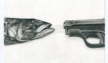 Fish and pistolet Zuzana Čížková