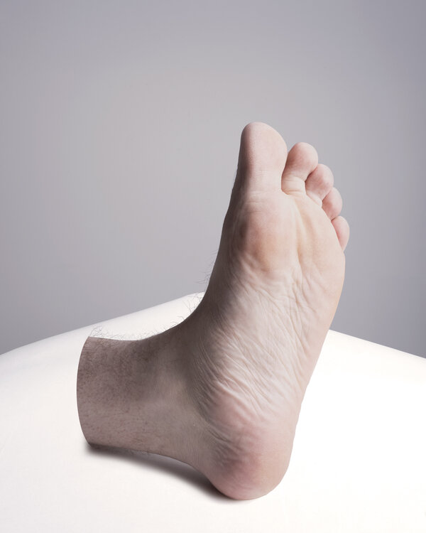 Foot fetish Edward Bourdon