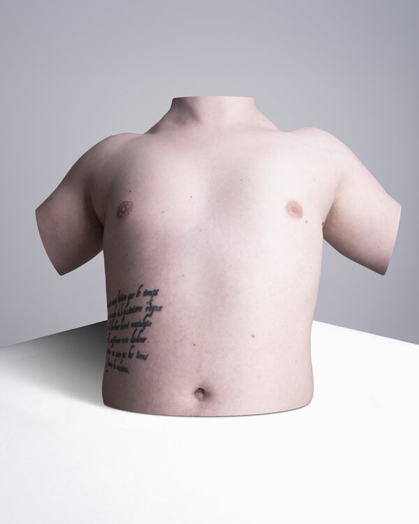 Rub that torso Edward Bourdon