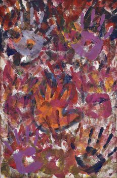 Hände - Fotoabzug hinter Acrylglas mit matter Oberfläche auf Alu-Dibond Sabrina Funke