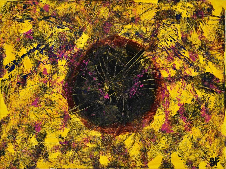Angst (2015) - Fotoabzug hinter Acrylglas mit matter Oberfläche auf Alu-Dibond Sabrina Funke