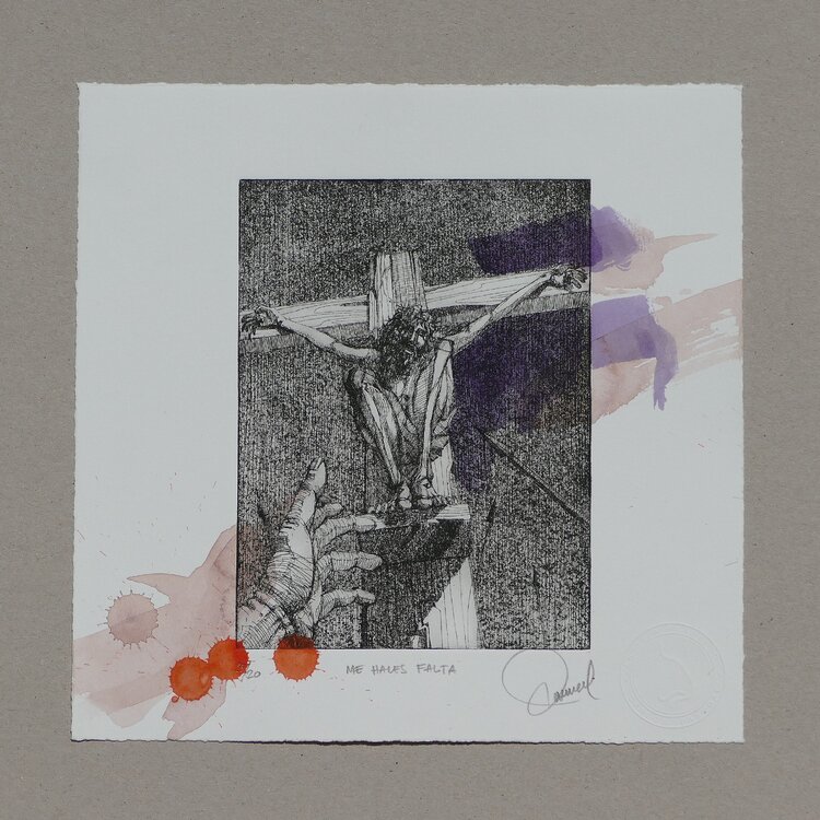 ME HACES FALTA, de la serie Jesucristo. Carlos Pascual