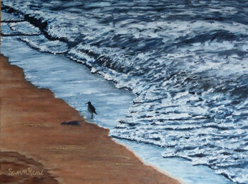 Stroll on the Beach Sann René Glaza