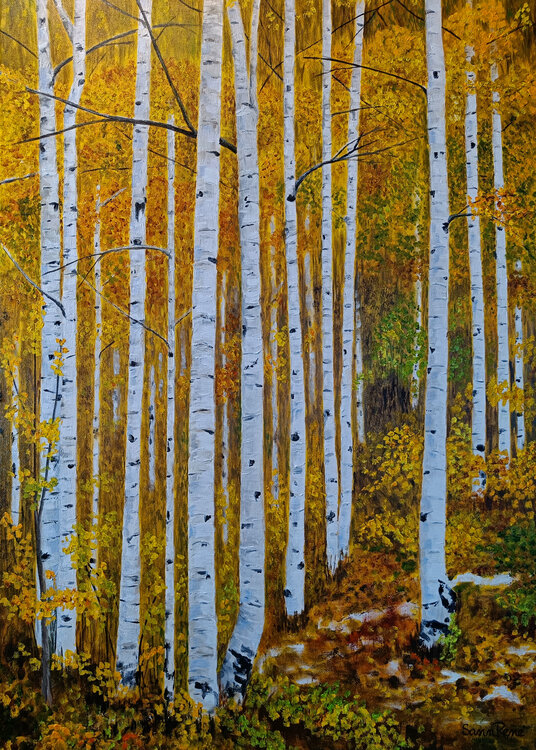 Last Burst of Fall Sann René Glaza