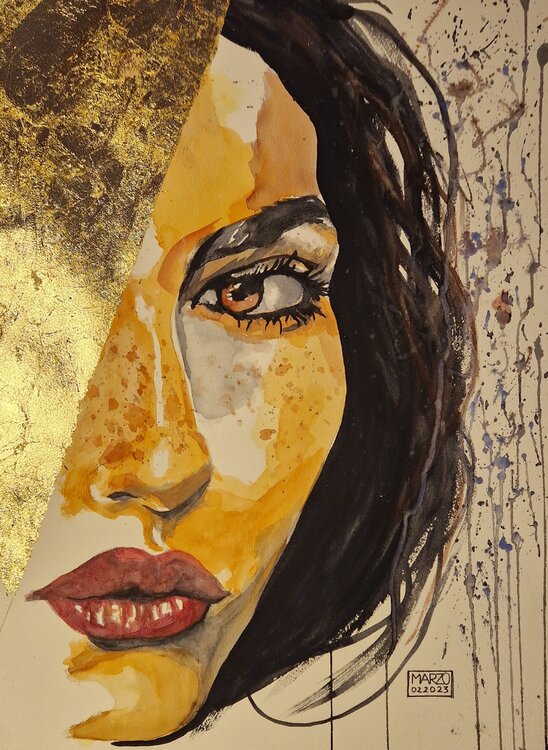 There's a Lady who's sure all that glitters is gold Vito Marzo