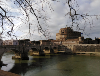 cartolina da Roma Mariapia Statile
