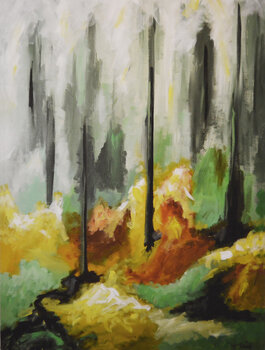 Forest (framed) jorgen folkersen