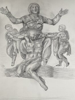 Descente de croix CHARLES DE LA RIVIERE