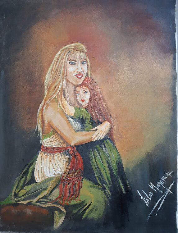 La femme Ukrainienne Lilas Major