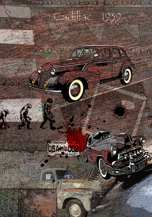 1939 Cadillac evolution Paul David Redfern