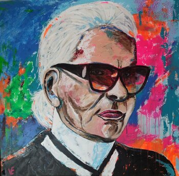 Karl Lagerfeld Susann Versteegen