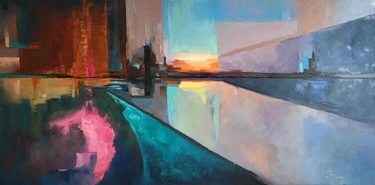 Abstract Cityscape Irina Sher