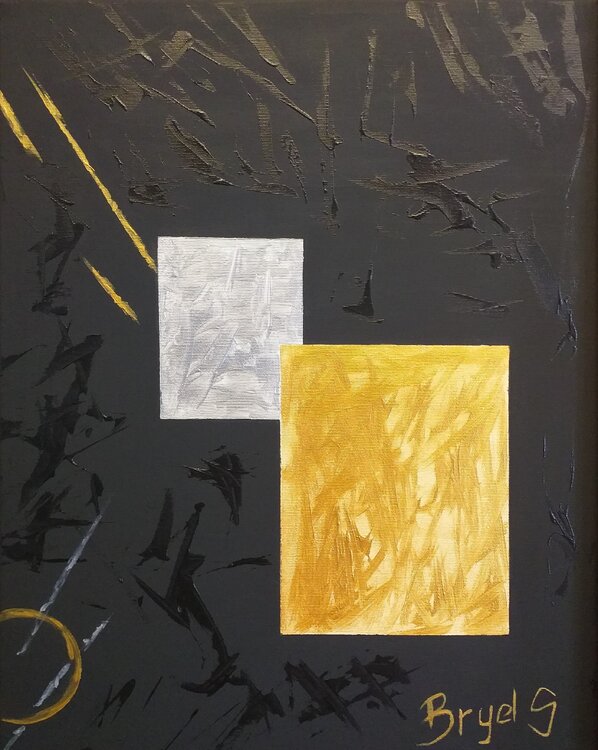 Squares on black Alfio Gabriele Scandurra