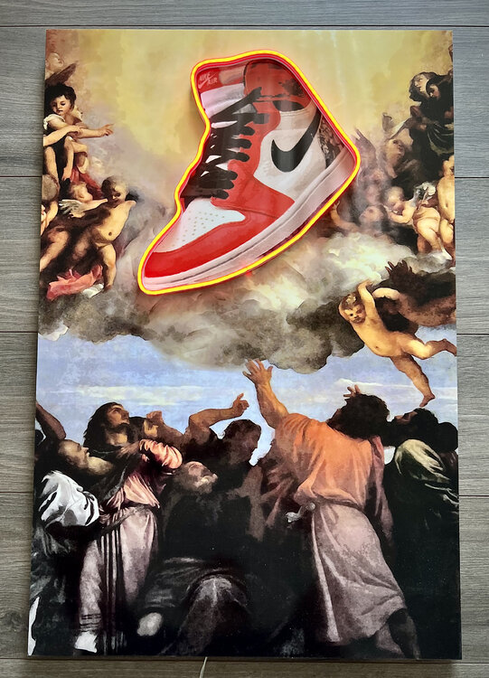 LEDMansion - Creation Air Jordan Wall Art Alessandro Sbrana