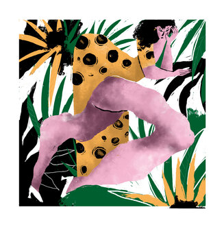 The jungel Olena Hnatiuk