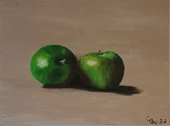Grüne Äpfel Gundula Boehnke-Naujoks