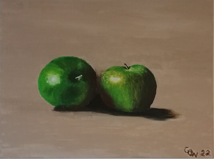 Grüne Äpfel Gundula Boehnke-Naujoks