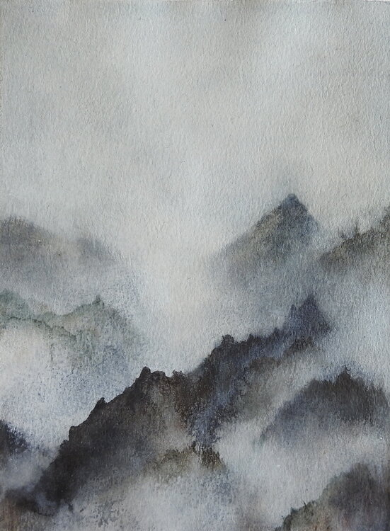 Brume et Montagne Emmanuelle Williot