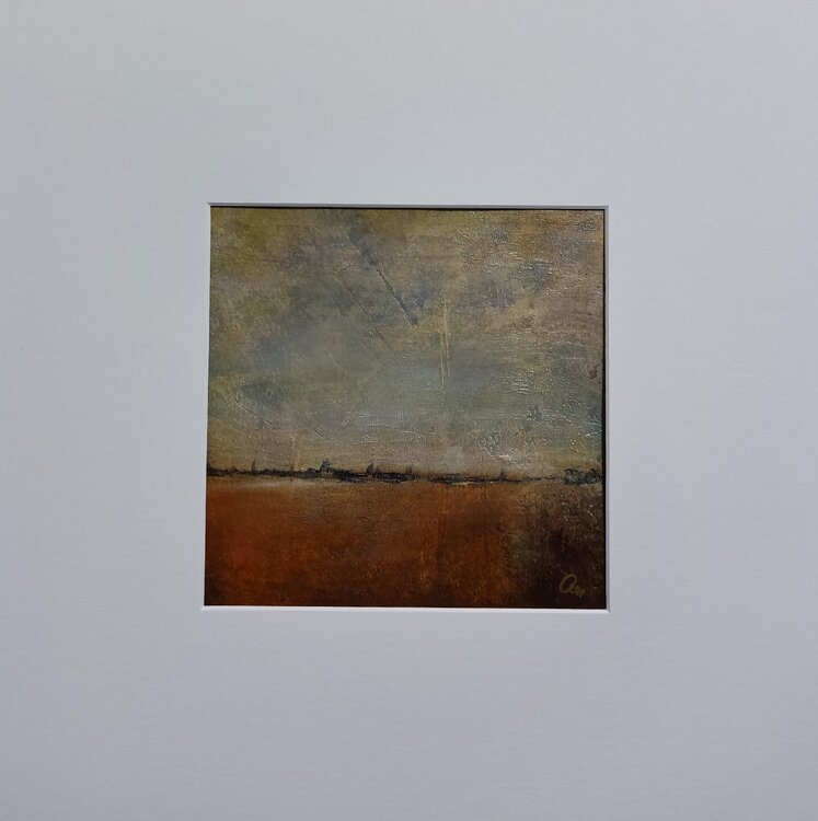 Abstrakte Landschaft Angela Mackert