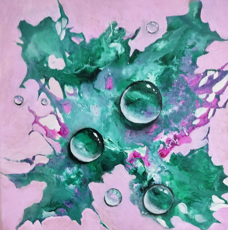 Spritzer und Tropfen Angela Mackert