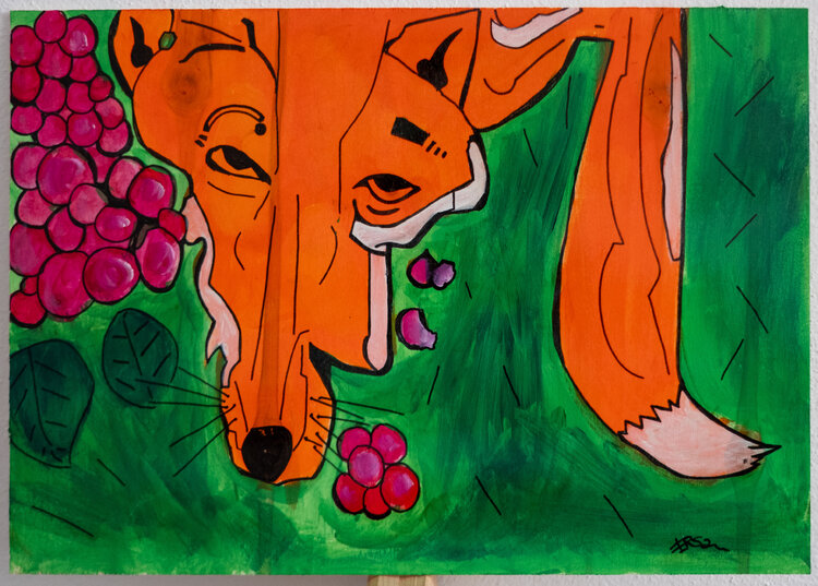 E' arrivata, la Volpe Andrea Santini