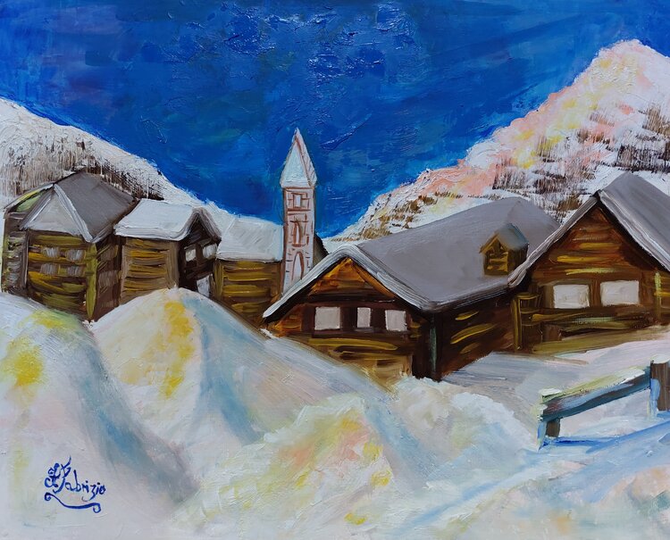 Tramonto invernale Franca Fabrizio