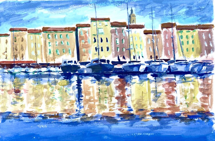 Saint Tropez Gwenaël de Villeneuve