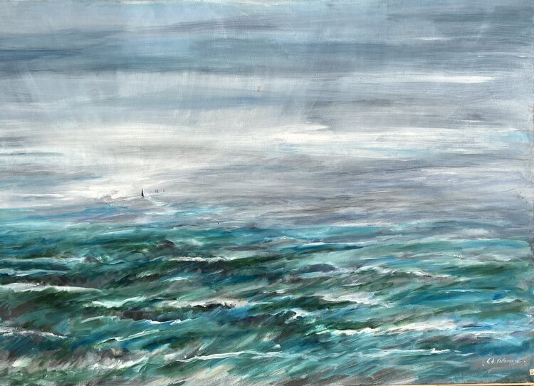 En mer, loin de la côte Gwenaël de Villeneuve