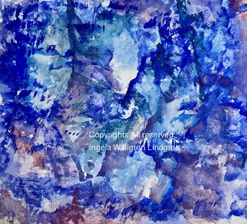 Blue spirit Ingela Wallgren