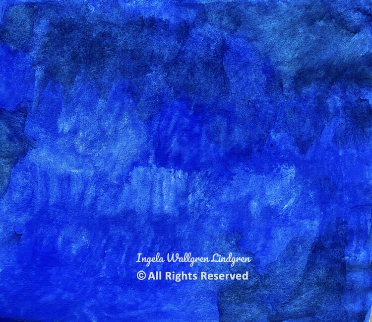 Only blue Ingela Wallgren