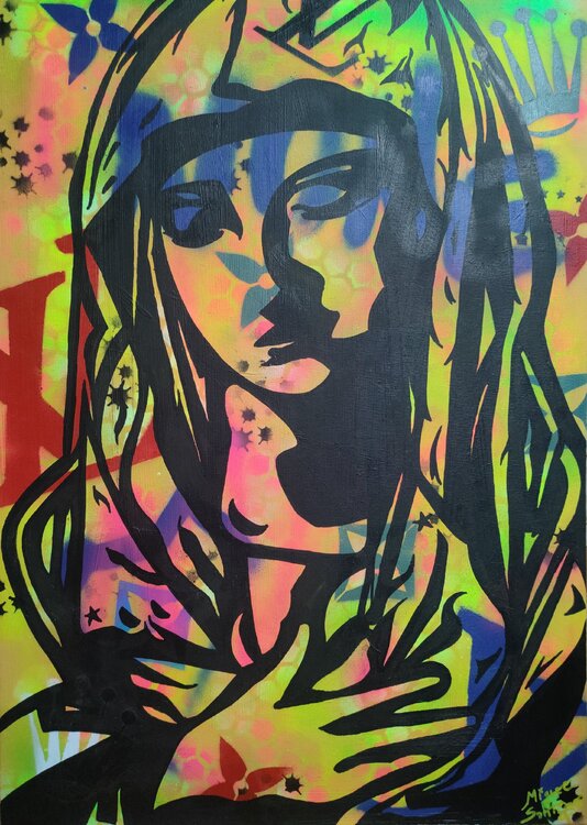 Virgin of pop MIGUEL SANTIAGO
