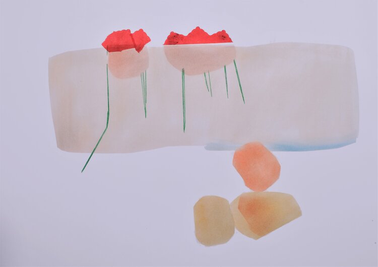 Comme des coquelicots yves minssart