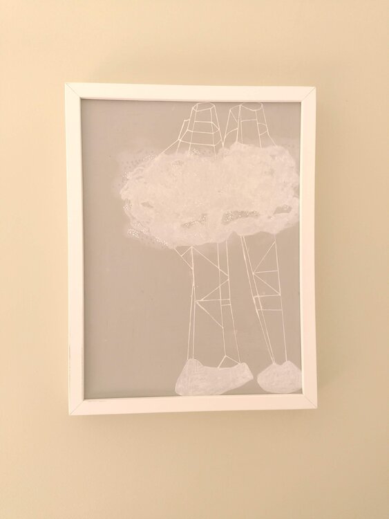 nuage pris dans une structure yves minssart