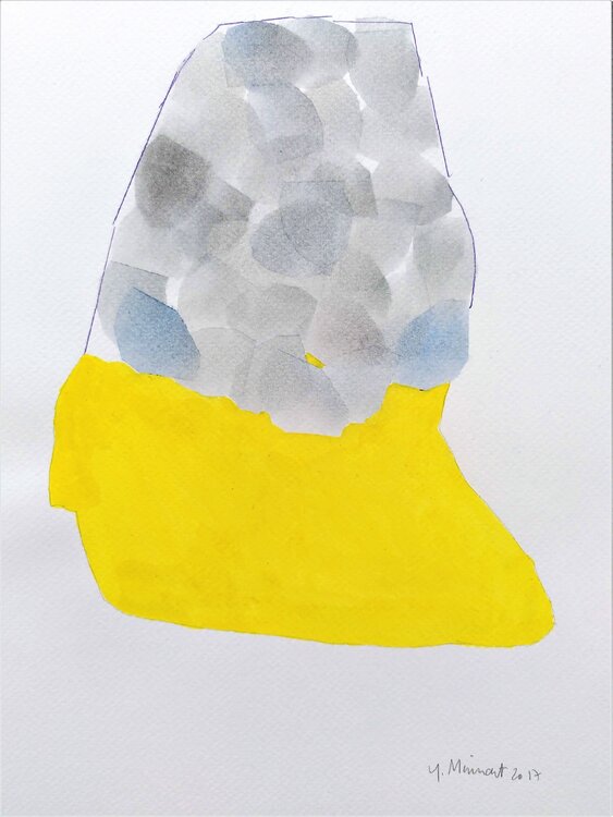 socle jaune yves minssart