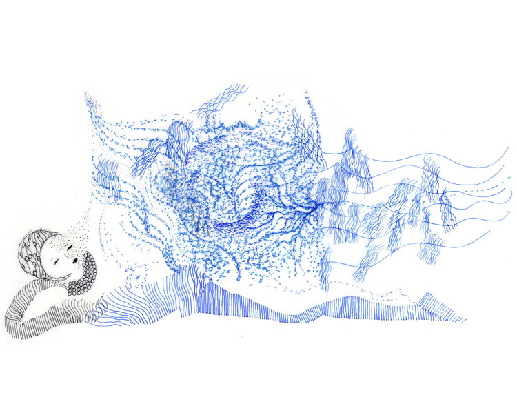 Femme/Vague Essaim Toubillon Laetitia Guillet