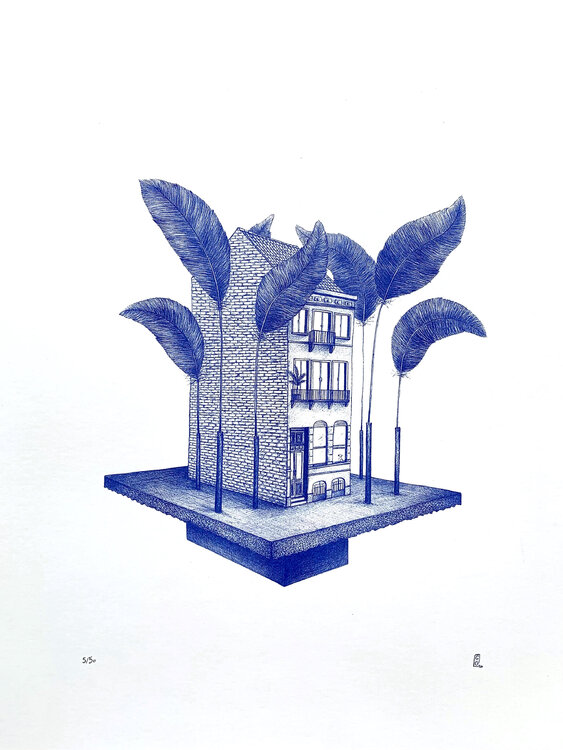 HOME (print numéroté signé, 50 exemplaires) Camille Gouet
