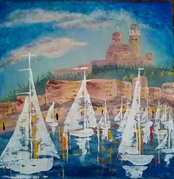 Arrivée au Vieux-Port de Marseille Anna Pia Milella