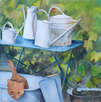 Au fond du jardin Nathalie Steinmann