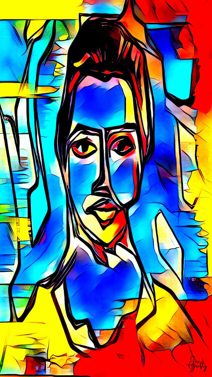 LOYAUTE OU FEMME BLEUE Léo Grafty