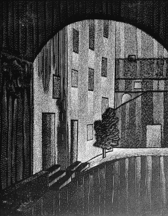 Passage de deux voutes Izabella Belcarz